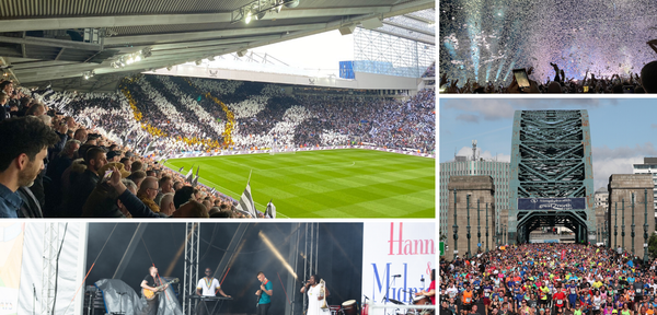 Music and sport in Newcastle
