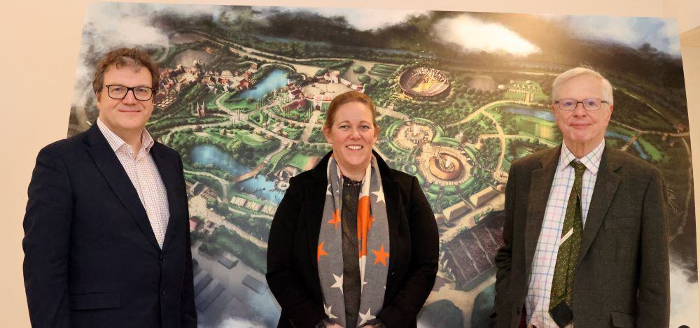 1 Kynren The Storied Lands Left Stephen Hall Chair Trustees Anna Warnecke CEO Jonathan Ruffer Founder min