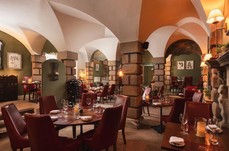 Dining Lumley Castle Hotel
