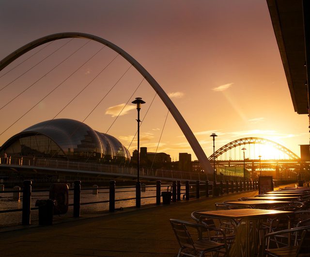 Newcastlegateshead quayside evening 30914426642 o