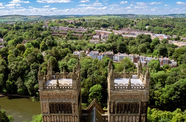 Durham Cathedral view from central tower Credit20 Visit20 County20 Durham